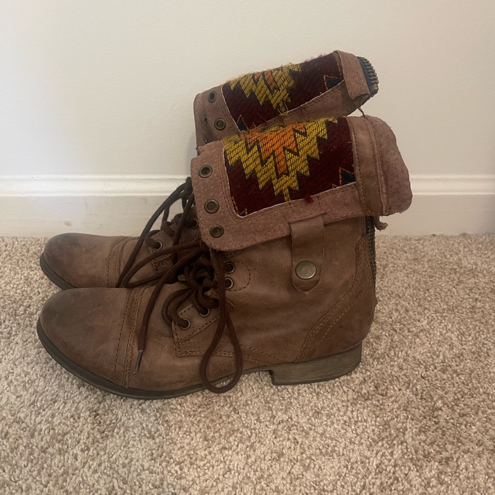 Steve Madden Chevie Combat Boots